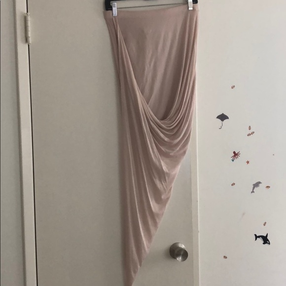 Helmut Lang light pink skirt